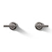KOHLER K-T14429-4 Purist Deck- or wall-mount bath faucet handle trim with lever design, vibrant titanium - view 4