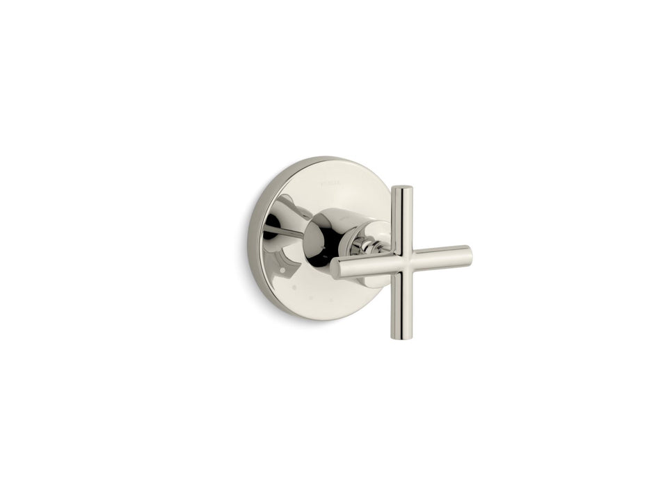 KOHLER K-T14490-3 Purist MasterShower volume control valve trim with cross handle
