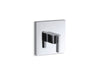 KOHLER K-T14672-4 Loure MasterShower temperature control valve trim, polished chrome