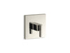 KOHLER K-T14672-4 Loure MasterShower temperature control valve trim, vibrant polished nickel