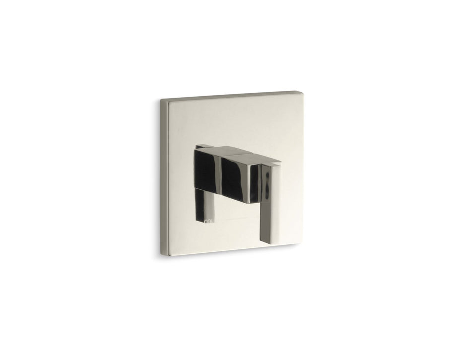 KOHLER K-T14672-4 Loure MasterShower temperature control valve trim, vibrant polished nickel