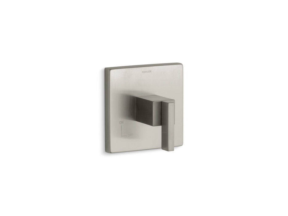 KOHLER K-T14674-4 Loure MasterShower volume control valve trim, vibrant brushed nickel