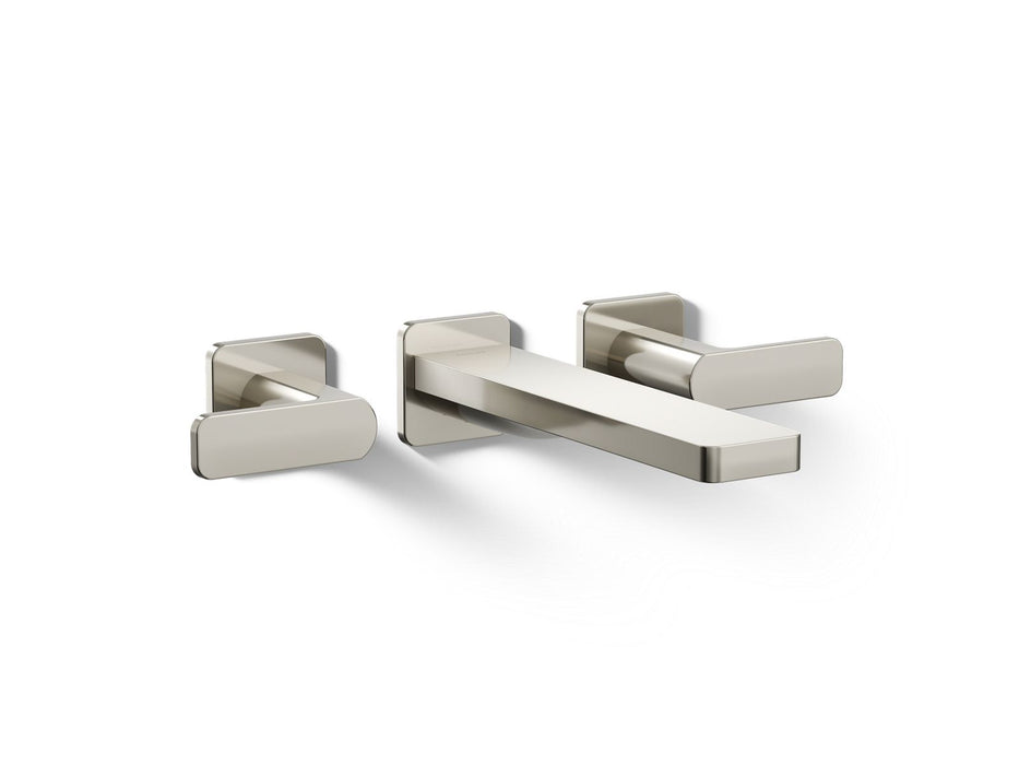 KOHLER K-T23491-4 Parallel Wall-mount bath faucet trim, vibrant polished nickel