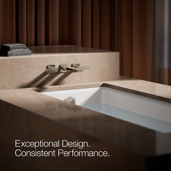 KOHLER K-T23491-4 Parallel Wall-mount bath faucet trim, vibrant polished nickel - view 5