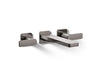 KOHLER K-T23491-4 Parallel Wall-mount bath faucet trim, vibrant titanium