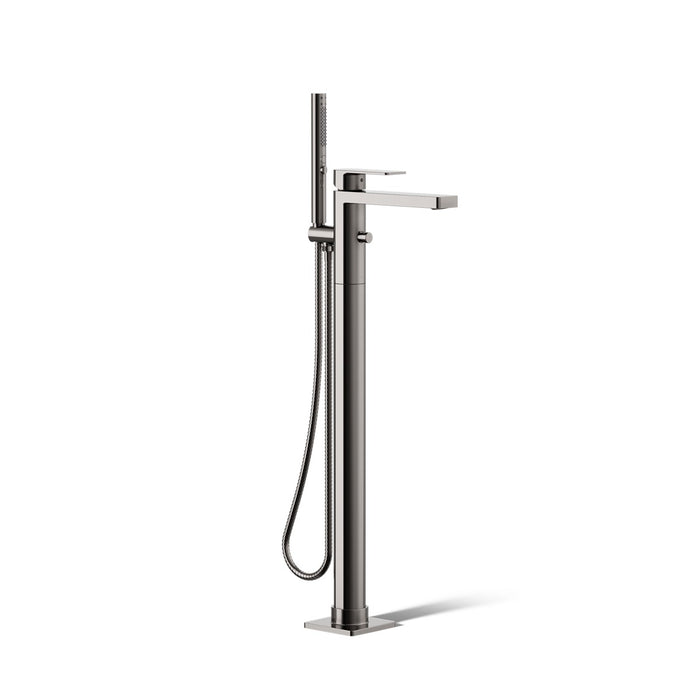 KOHLER K-T23492-4 Parallel Floor-mount bath filler trim with handshower