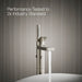 KOHLER K-T23492-4 Parallel Floor-mount bath filler trim with handshower, vibrant brushed nickel - view 5