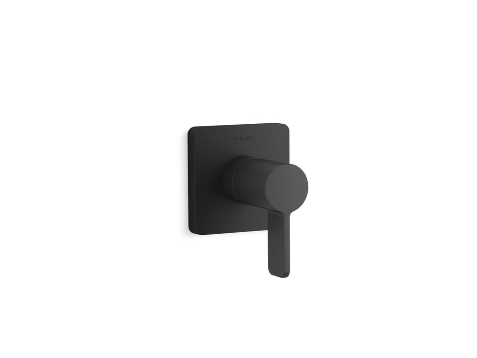 KOHLER K-T23509-4 Parallel Transfer valve trim, matte black