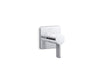 KOHLER K-T23509-4 Parallel Transfer valve trim, polished chrome
