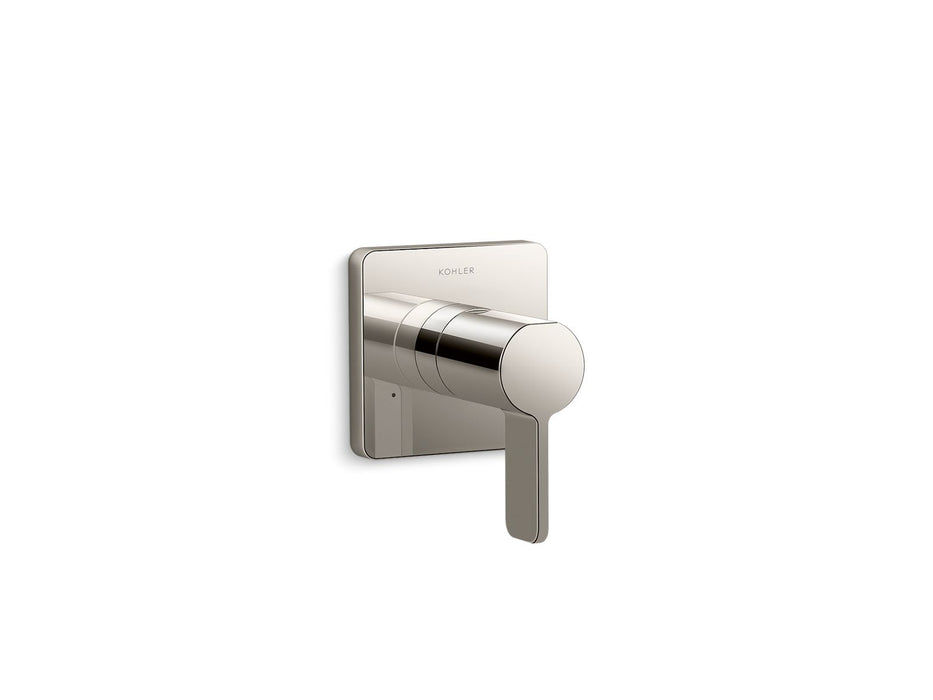 KOHLER K-T23509-4 Parallel Transfer valve trim, vibrant polished nickel