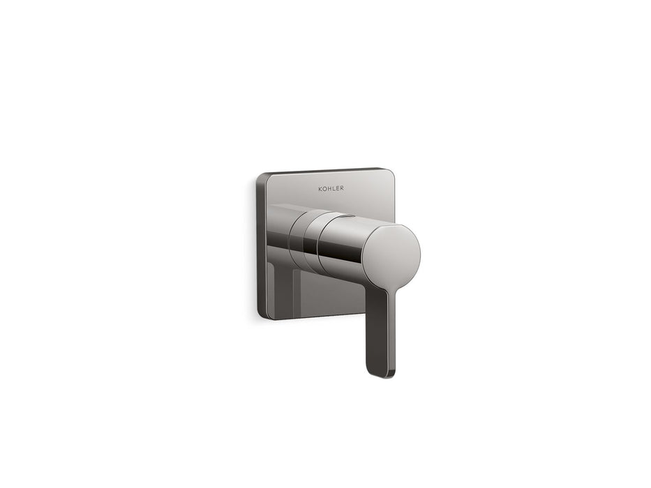 KOHLER K-T23509-4 Parallel Transfer valve trim, vibrant titanium