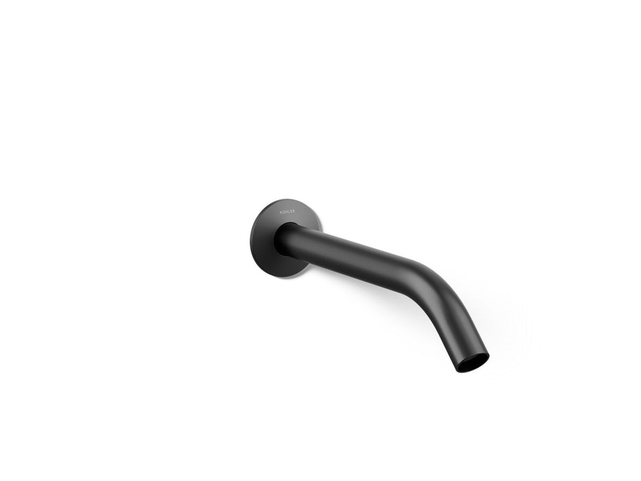 KOHLER K-T23890 Components Wall-mount bathroom sink faucet spout with Tube design, 1.2 gpm