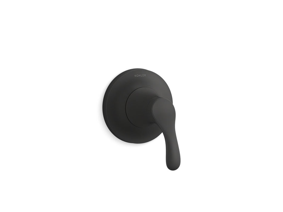 KOHLER K-T23951-4 Simplice MasterShower transfer valve trim, matte black