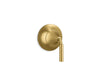 KOHLER K-T23955-4 Tone MasterShower transfer valve trim, vibrant brushed moderne brass