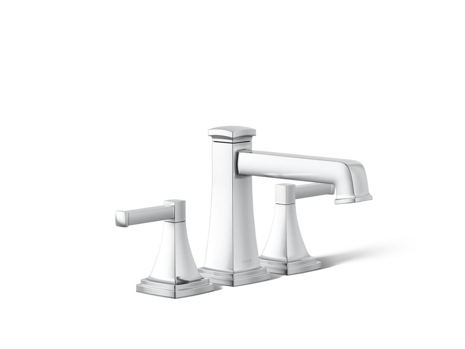 KOHLER K-T26436-4 Riff Deck-mount bath faucet trim with diverter, polished chrome