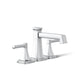KOHLER K-T26436-4 Riff Deck-mount bath faucet trim with diverter, polished chrome - view 5