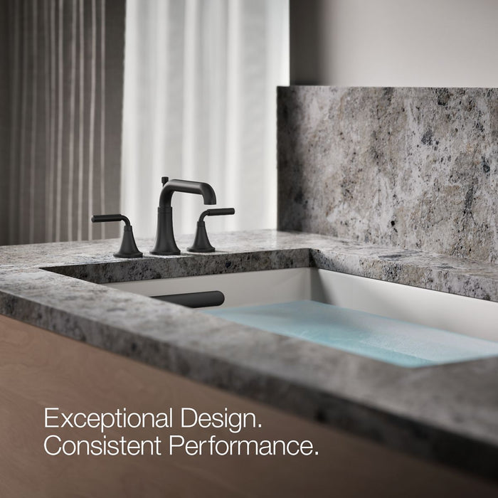 KOHLER K-T26440-4 Tone Deck-mount bath faucet trim with diverter, matte black - view 2