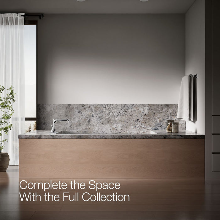 KOHLER K-T26440-4 Tone Deck-mount bath faucet trim with diverter, polished chrome - view 3