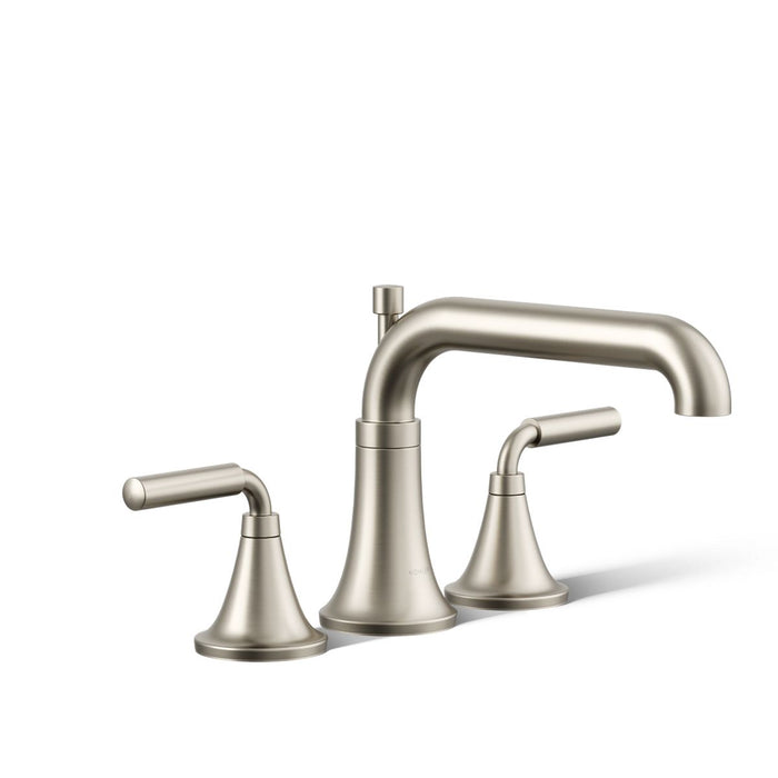 KOHLER K-T26440-4 Tone Deck-mount bath faucet trim with diverter, vibrant brushed nickel - view 5