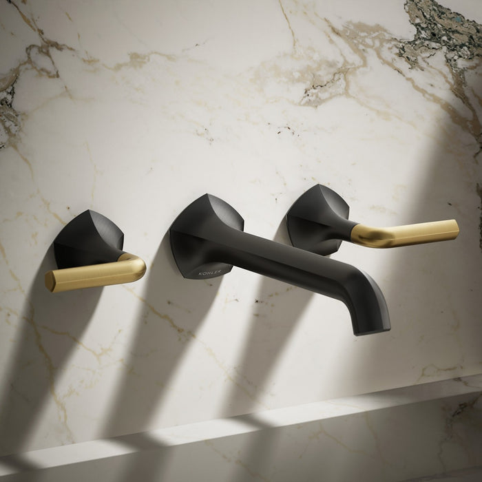KOHLER K-T27013-4 Occasion Wall-mount bathroom sink faucet Lever handle trim, 1.2 gpm