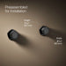 KOHLER K-T27013-9 Occasion Wall-mount bathroom sink faucet Knob handle trim, 1.2 gpm, matte black - view 2