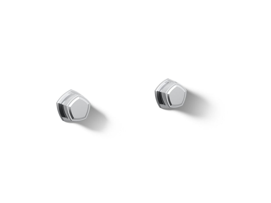 KOHLER K-T27013-9 Occasion Wall-mount bathroom sink faucet Knob handle trim, 1.2 gpm, polished chrome