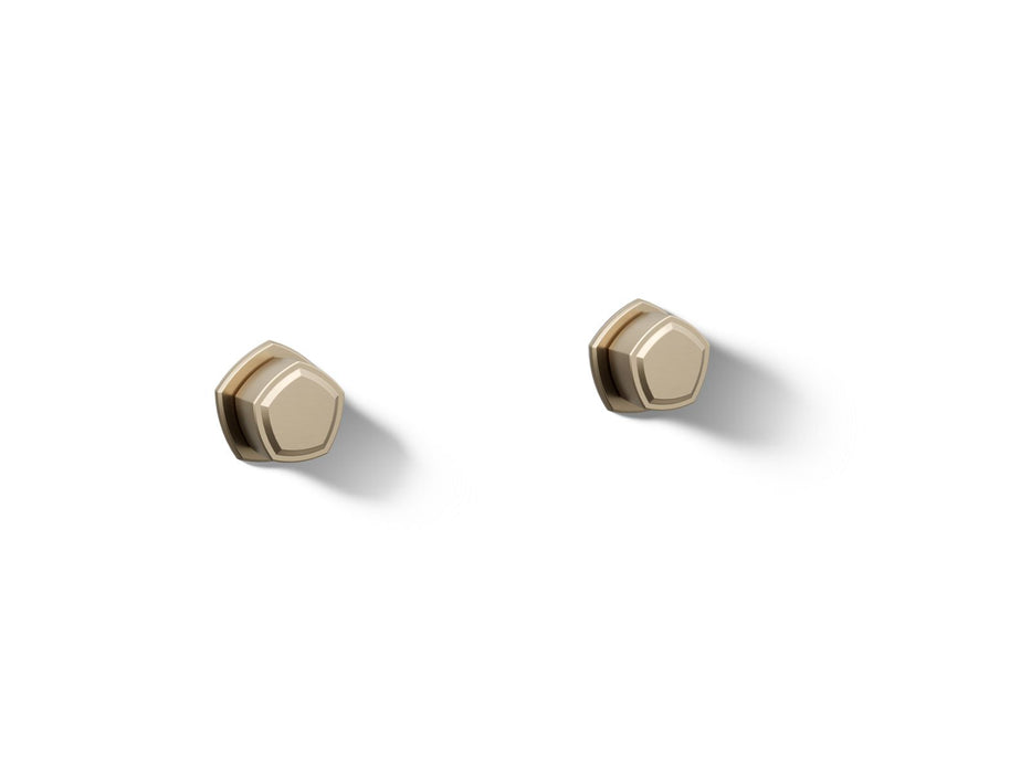 KOHLER K-T27013-9 Occasion Wall-mount bathroom sink faucet Knob handle trim, 1.2 gpm