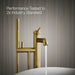 KOHLER K-T27025-4 Occasion Floor-mount bath filler trim with handshower, vibrant brushed moderne brass - view 5