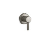 KOHLER K-T27042-4 Occasion MasterShower transfer valve trim with lever handle, vibrant brushed nickel
