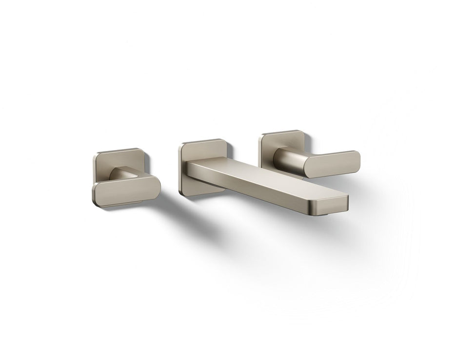 KOHLER K-T27120-4 Parallel Wall-mount bathroom sink faucet trim, 1.2 gpm