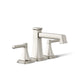 KOHLER K-T27405-4 Riff Deck-mount bath faucet trim, vibrant polished nickel - view 5