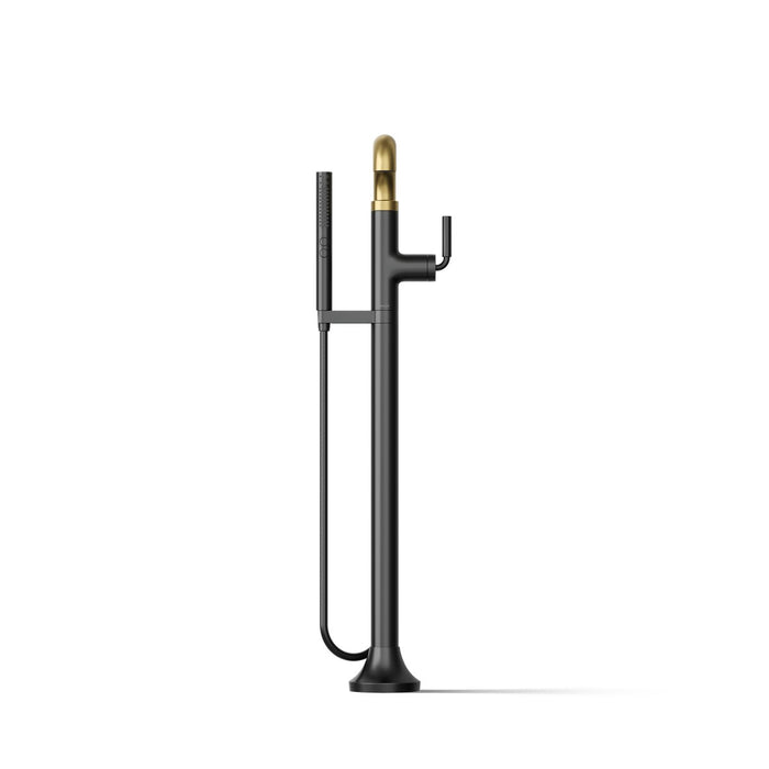 KOHLER K-T27424-4 Tone Floor-mount bath filler trim with handshower