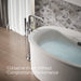 KOHLER K-T27424-4 Tone Floor-mount bath filler trim with handshower, polished chrome - view 5