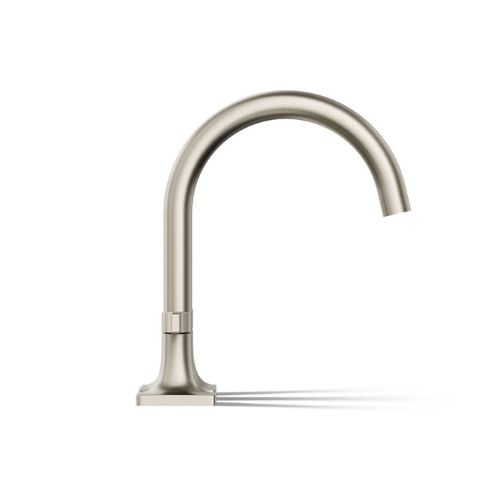 KOHLER K-T28131-4 Venza Deck-mount bath faucet trim, vibrant brushed nickel - view 4