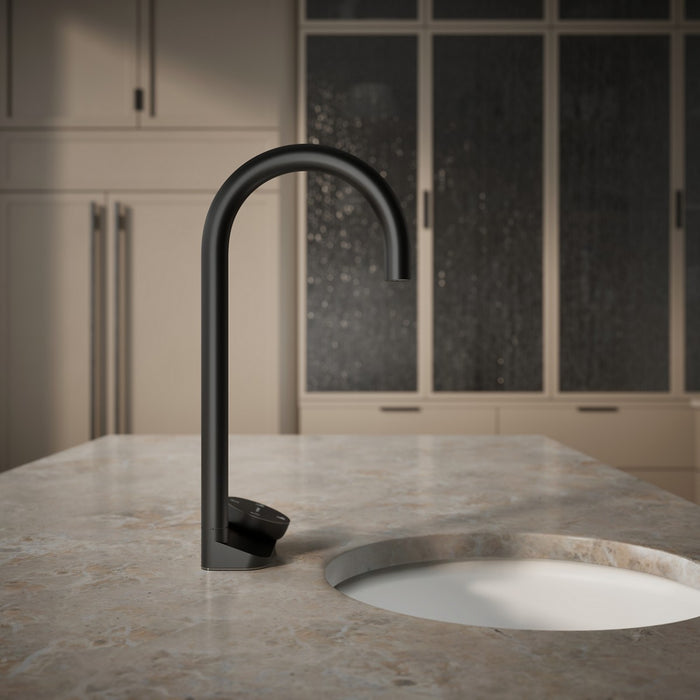 KOHLER K-T30924 Aquifer 4-in-1 tall arc beverage faucet, matte black - view 4