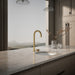 KOHLER K-T30924 Aquifer 4-in-1 tall arc beverage faucet, vibrant brushed moderne brass - view 3