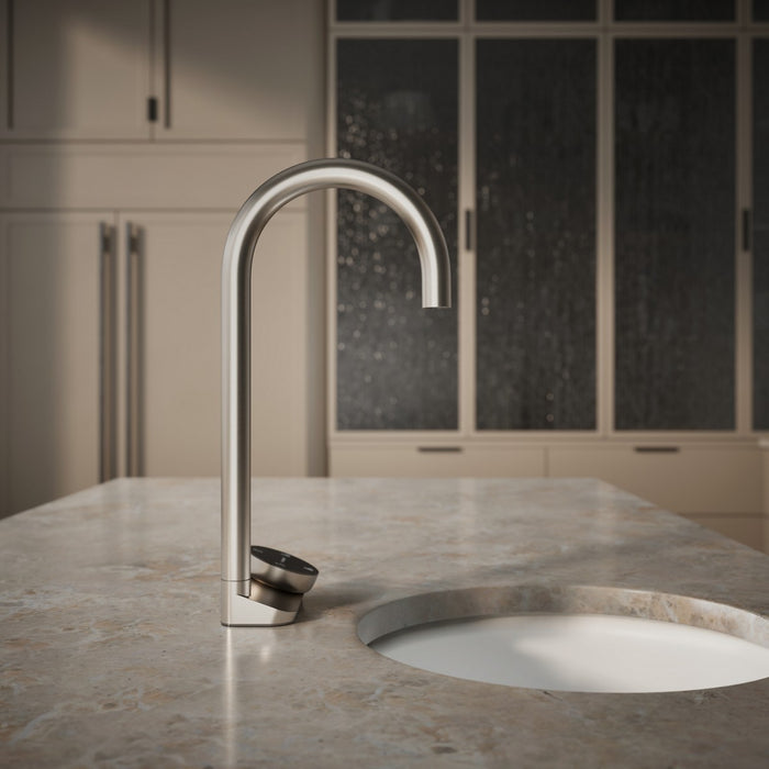 KOHLER K-T30924 Aquifer 4-in-1 tall arc beverage faucet, vibrant stainless - view 4
