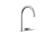 KOHLER K-T30925 Aquifer 4-in-1 short arc beverage faucet, polished chrome