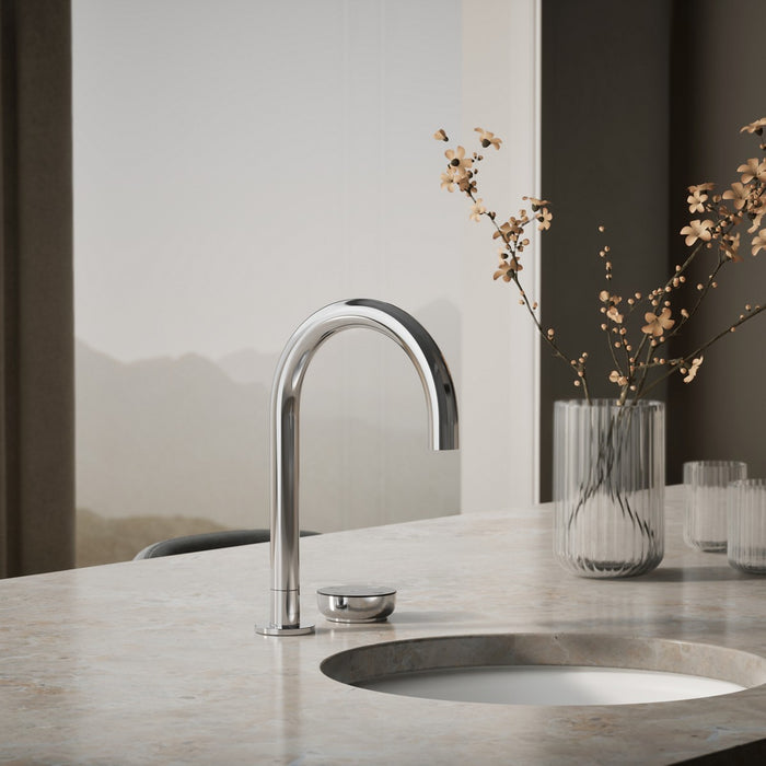 KOHLER K-T30925 Aquifer 4-in-1 short arc beverage faucet, polished chrome - view 2