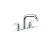 KOHLER K-T35911-4 Castia by Studio McGee Deck-mount bath faucet trim, polished chrome