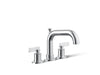 KOHLER K-T35912-4 Castia by Studio McGee Deck-mount bath faucet trim with diverter, polished chrome