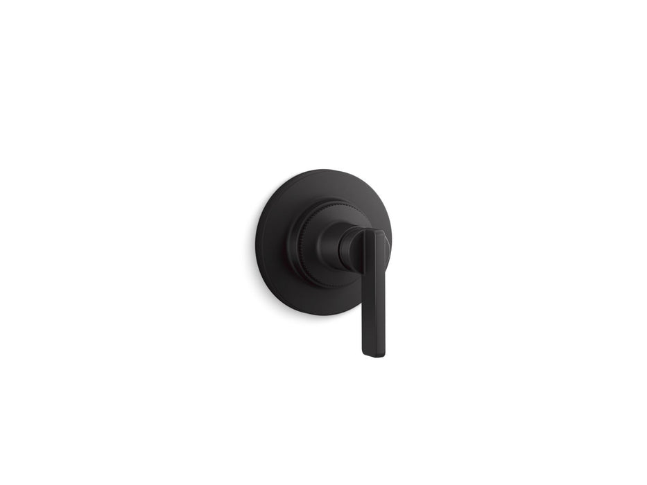 KOHLER K-T35921-4 Castia by Studio McGee MasterShower transfer valve trim with lever handle, matte black
