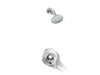 KOHLER K-T35943-4G Buckley Rite-Temp shower trim kit with push-button diverter, 1.75 gpm, polished chrome
