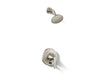 KOHLER K-T35943-4G Buckley Rite-Temp shower trim kit with push-button diverter, 1.75 gpm, vibrant brushed nickel
