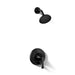 KOHLER K-T35943-4H Buckley Rite-Temp shower trim kit with push-button diverter, 1.5 gpm, matte black