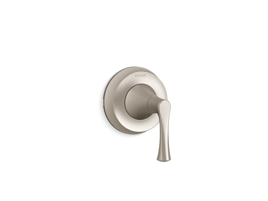 KOHLER K-T35947-4 Buckley MasterShower transfer valve trim, vibrant brushed nickel