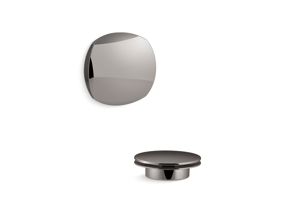 KOHLER K-T37391 PureFlo Rotary-turn bath drain trim, vibrant titanium