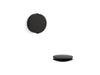 KOHLER K-T37392 PureFlo Rotary-turn bath drain trim, matte black