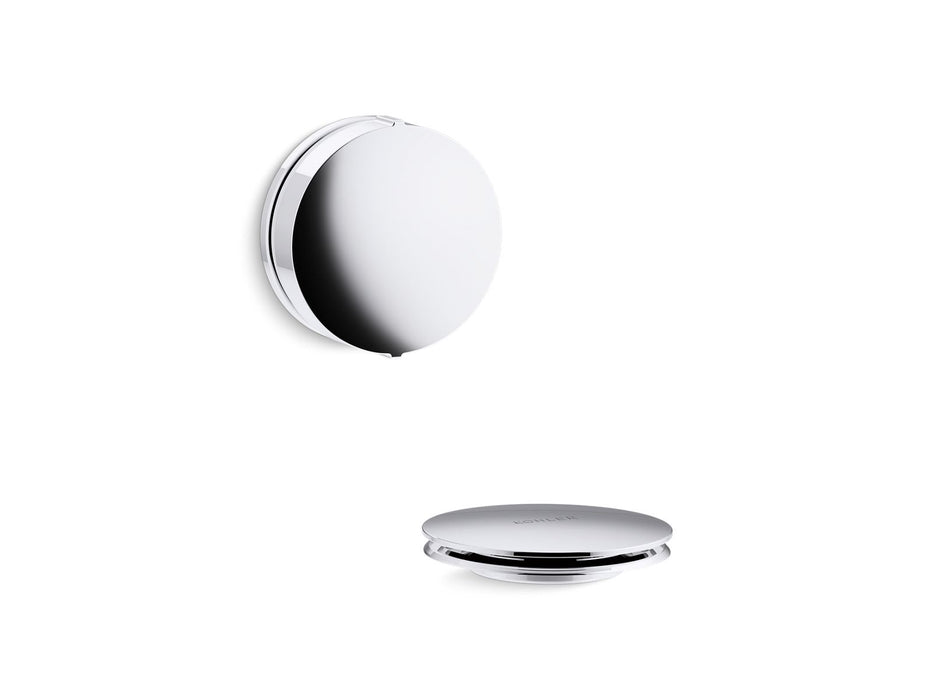 KOHLER K-T37392 PureFlo Rotary-turn bath drain trim, polished chrome