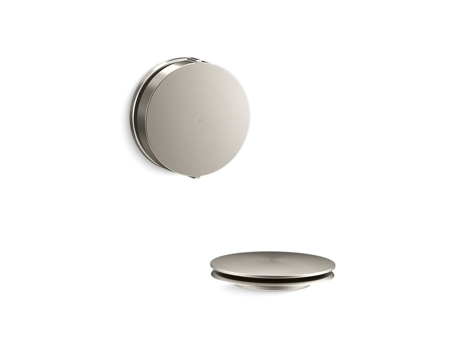KOHLER K-T37392 PureFlo Rotary-turn bath drain trim, vibrant brushed nickel